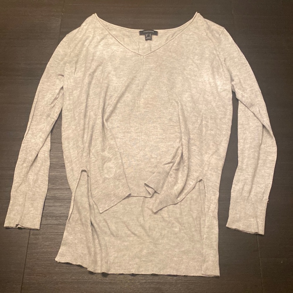 Atmosphere Silver Long Sleeve Size 10